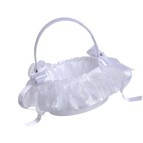 Elegante Spitze Hochzeit Handheld Rose Korb Party Dekoration für Zeremonie Empfang Dekorationen Benutzerfreundliche Dekoration Elegante Spitze Hochzeit Handheld Rose Korb Party Dekoration für Zeremonie Empfang Dekorationen Benutzerfreundliche Dekoration von Dasbsug