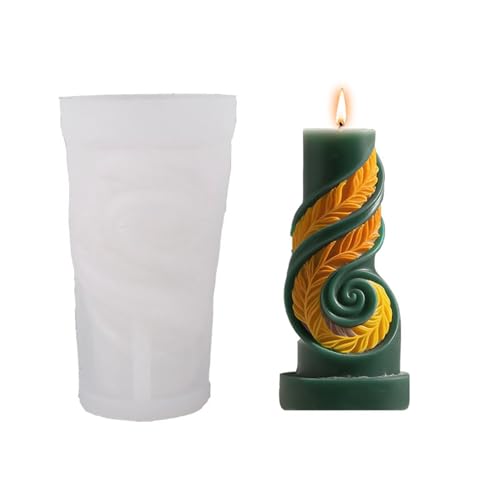 Geprägte Weizenformen, Mehrzweck-Zylinder-Silikon, für Epoxidharz, Seife, Gips, Dekoration, Lebensmittelqualität von Dasbsug