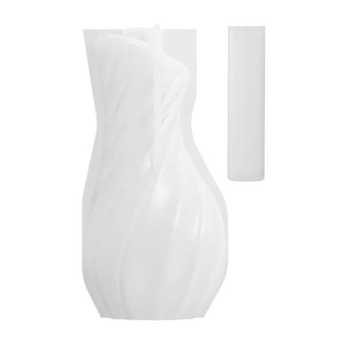 Gestreifte Silikon-Vasenformen, Epoxidharz, Blume für Blumen, Heimdekoration, Silikon-Bastelformen von Dasbsug