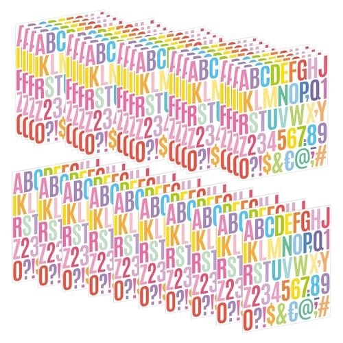 Glitzernde Buchstaben-Zahlen-Aufkleber, goldfarben, glitzernd, großer Buchstabe für Tagebuch, Notizbuch, Scrapbooking, alphanumerische Aufkleber, 30 Blatt Glitzernde Buchstaben-Zahlen-Aufkleber, goldfarben, glitzernd, großer Buchstabe für Tagebuch, Notizbuch, Scrapbooking, alphanumerische Aufkleber, 30 Blatt von Dasbsug