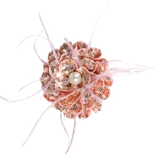 Handgefertigte Blumen-Applikationen, Basteln, Kostüm, Stirnband, Brosche, Hut, Dekoration, große Blumen-Flicken, Kleidung, Nähen, Ornament, Corsagen-Zubehör von Dasbsug