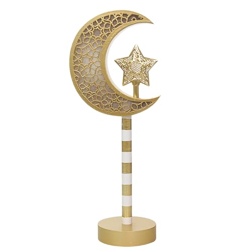 Handgefertigtes Holzornament, Nahöstliche Feier, Lichter, Festival, Ornament, geeignet für Eid Home und Community Event Festival Beleuchtung von Dasbsug