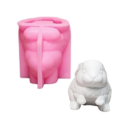 Hasenformen, Gießpflaster, Tier, Silikon, Epoxidharz, Ornament, Gussteile von Dasbsug