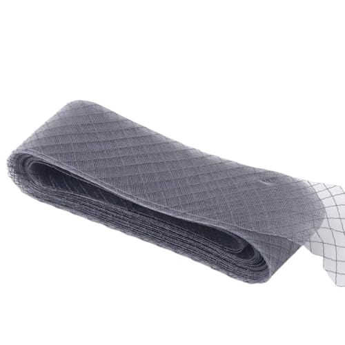 Netzband Party Fascinator Hut Schleife Bindung Trim Band Hut Herstellung Zubehör Netzband für Kränze von Dasbsug