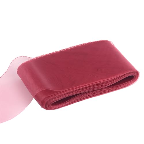 Netzstoff zum Nähen, für Weihnachtsfeiern, 101,6 cm, Tüll-Gaze-Band, buntes Netz-Applikationsgewebe zum Basteln von Dasbsug