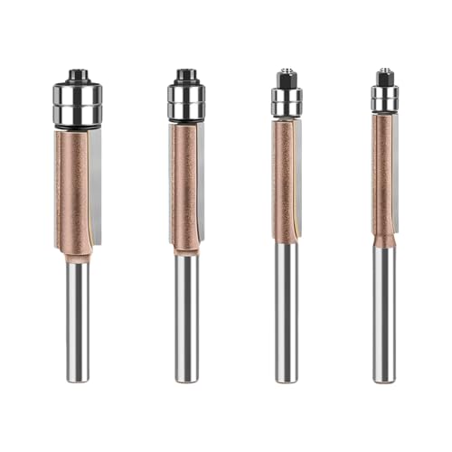 Packung Von 4 Doppelbusses Trim Forming Slicers Set Hohe Kohlenstoff Metall Holzbearbeitungsabteilungen Für Gesichtspolieren Und Möbel Doppellager Holz Trimmwerkzeug Set von Dasbsug
