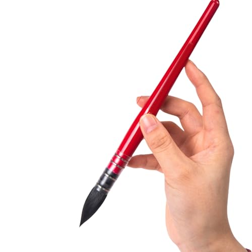 Professionelle Nylonborsten, Malpinsel, Aquarell, feine Detailfarbe für Acryl, Aquarell, Gouache, Öl, professionelles Malpinsel-Set von Dasbsug