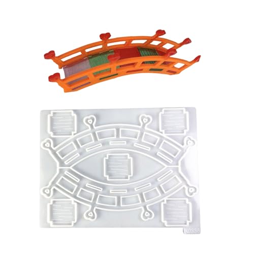 Realistische Brücke, dekorative Form aus Epoxidharz, Silikon-Textur, geeignet für natürliche Umgebungen in jedem Raum von Dasbsug