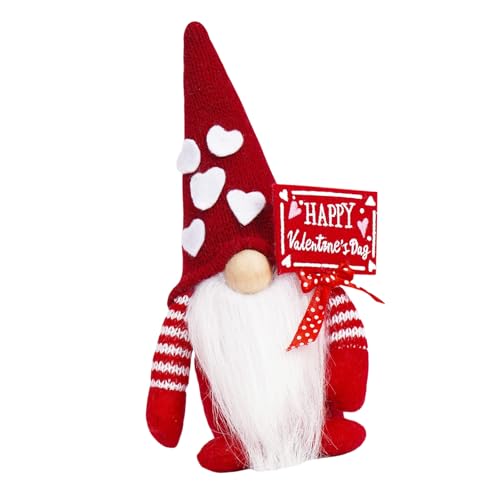 Romantische gesichtslose Puppen, Plüschfigur, Tischdekoration, perfektes Valentinstagsgeschenk für Paare und warme Heimdekoration, Büro-Schreibtisch-Dekorationen von Dasbsug