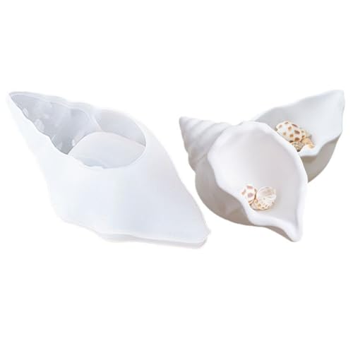 Schmuck-Aufbewahrungsbox, Silikonformen, Gips, Epoxidharz, Muschelglas, Ornament, Gießen, Silikon, Muschelglas, Pflaster, Schmuckaufbewahrungsbox von Dasbsug