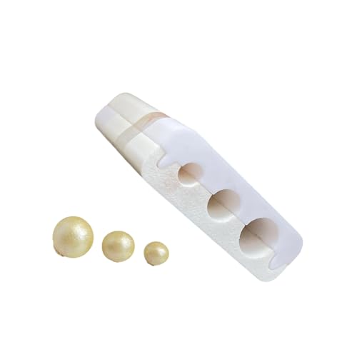 Schmuckherstellungswerkzeug, runde Eierform, Perlenroller, 3 Größen, Polymere, Ton, Harz, Bastelzubehör, Ton, Perlen, Roller Schmuckherstellungswerkzeug, runde Eierform, Perlenroller, 3 Größen, Polymere, Ton, Harz, Bastelzubehör, Ton, Perlen, Roller von Dasbsug