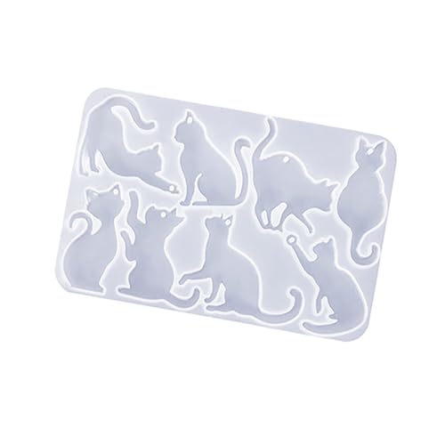 Silikonform aus Kunstharz, Tiermotiv, Epoxidharz, Anhänger für Schmuck, Halsketten, Ohrringe, Schlüsselanhänger, Charmherstellung, Schmuckherstellung von Dasbsug