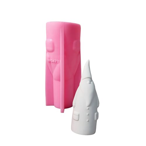 Silikonform für Seifenherstellung, Epoxidharz, handgefertigt, Weihnachtsmann-Statue, Weihnachtsmann-Form von Dasbsug