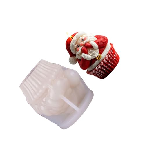 Silikonformen, Weihnachtselche, Epoxidharz, Seife, Weihnachtsmann, Gips, Weihnachten, Weihnachtsmann, Silikon-Elche, Epoxidharz von Dasbsug