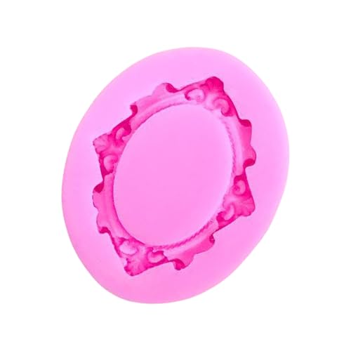 Silikonformen für Bilderrahmen, für handgefertigte Seife, Schokolade, Süßigkeiten, Kuchen, Fondant, Dekoration, Epoxidharz, Festival-Form von Dasbsug