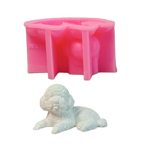 Silikonformen für Epoxidharz, Seife, Gips, Dekoration, Fondant, Silikonformen für Schokolade, Süßigkeiten, große Hunde von Dasbsug