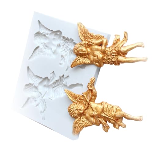 Silikonformen für Kunstskulpturen, Engelfiguren, Formen für Epoxidharz, Seifenherstellung, Weihnachts-Silikonform Silikonformen für Kunstskulpturen, Engelfiguren, Formen für Epoxidharz, Seifenherstellung, Weihnachts-Silikonform von Dasbsug