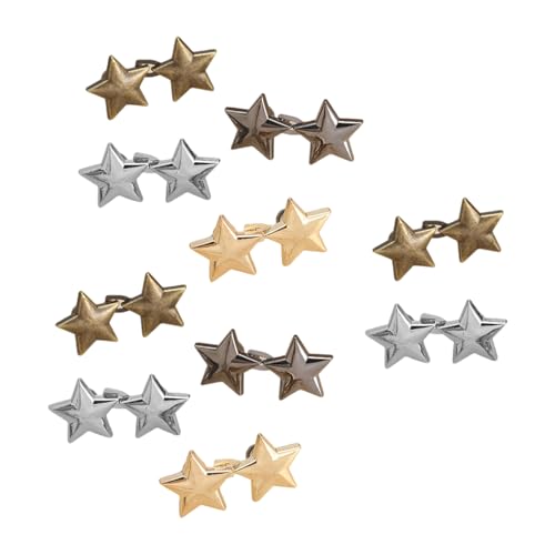 Sternförmiger Taillenknopf für Damen, Rock, Hose, Jeans, enganliegender Taillenclip, Metallnadel, Kleidung, Verschluss, Hosenknopfverlängerung, Verlängerung, für Herren, Ersatz für Herren, Jeans für von Dasbsug