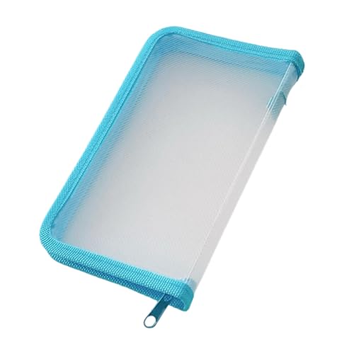 Transparente Dokumenten-Aufbewahrungstaschen, Reißverschluss, Quittungsmappe, kleine Dokumenten-Organizer, Etui für Büro, Schulbedarf, Aktenordner mit Reißverschluss von Dasbsug