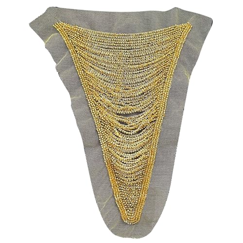 Weiche Haltbarkeit, Fransendekoration, Vintage-Stil, Flapper, Partykleid, Quasten, Säume für Persönlichkeit, Kleidung, vielseitiger Stoffbesatz von Dasbsug