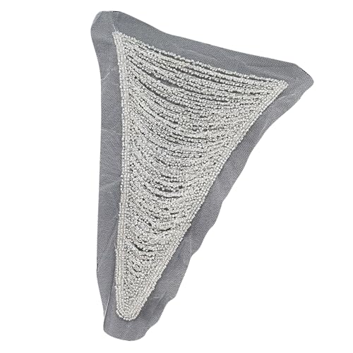 Weiche Haltbarkeit, Fransendekoration, Vintage-Stil, Flapper, Partykleid, Quasten, Säume für Persönlichkeit, Kleidung, vielseitiger Stoffbesatz von Dasbsug