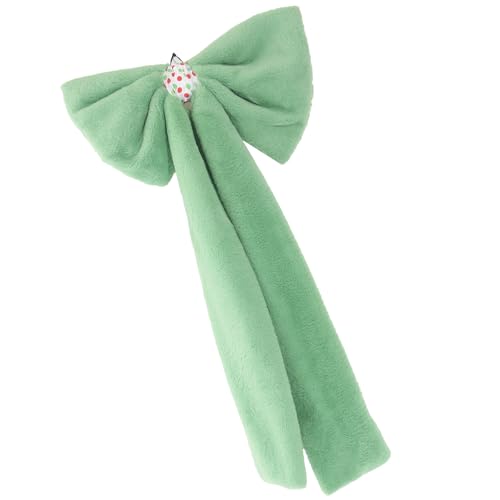 Weihnachtsdekorationen biologisch abbaubar Urlaub Ornamente Schnelle Einrichtungen ohne Werkzeug erforderlich Festival Baum Zubehör Plüsch Weihnachten Hängende Dekoration von Dasbsug