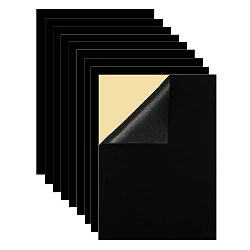 Dasertoe 10 x selbstklebender Filzstoff, Samtschublade, DIY-Samtstoff für Kunst und , Schmuckkästchen, Filz, Schwarz Dasertoe 10 x selbstklebender Filzstoff, Samtschublade, DIY-Samtstoff für Kunst und , Schmuckkästchen, Filz, Schwarz von Dasertoe