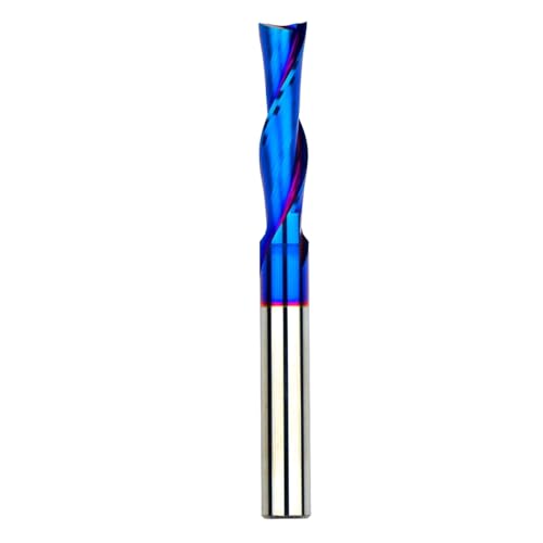 DashHound Vollhartmetall-Fräser-Bit, Spiral-Bit, 2 Rillen mit 6,35 mm CD x 2,5 cm CL x 0,64 cm Schaft, BRU225 DashHound Vollhartmetall-Fräser-Bit, Spiral-Bit, 2 Rillen mit 6,35 mm CD x 2,5 cm CL x 0,64 cm Schaft, BRU225 von DashHound