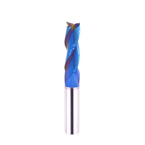 Spiralfräsen-Bit (3 Rillen, 1,27 cm S x 1,27 cm D x 5,1 cm CL, 10,2 cm OVL) von DashHound
