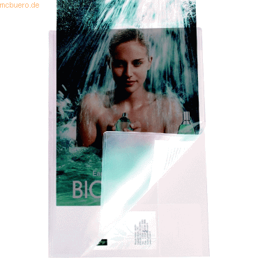25 x Dataplus Angebotsmappe mit A4-Tasche Polypropylen transparent von Dataplus
