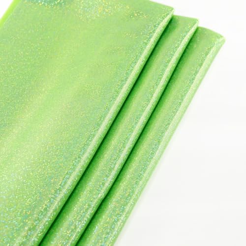 David Angie Laser 2-Wege-Stretch-Strickstoff, 91 cm, Polyester-Spandex-Stretchstoff für Heimwerker, Weihnachten, Basteln und Nähen, Kostüm, Bühne, Perfomance, Kleidung, Party-Dekoration (grün, 91 cm) David Angie Laser 2-Wege-Stretch-Strickstoff, 91 cm, Polyester-Spandex-Stretchstoff für Heimwerker, Weihnachten, Basteln und Nähen, Kostüm, Bühne, Perfomance, Kleidung, Party-Dekoration (grün, 91 cm) von David Angie