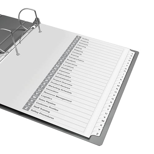Davis Group A-Z Register Registerkarten für 3-Ringbücher personalisierbares Inhaltsverzeichnis 6 Sets Davis Group A-Z Register Registerkarten für 3-Ringbücher personalisierbares Inhaltsverzeichnis 6 Sets von Davis Group