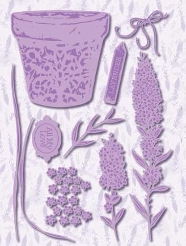 Dawn Bibby Creations Provence Garden Lavender Stanzform Dawn Bibby Creations Provence Garden Lavender Stanzform von Dawn Bibby Creations