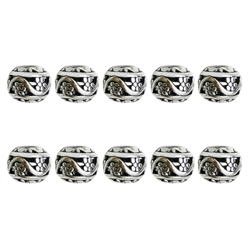 10 Pcs Große Lochroundperlen Schmuckzubehör Für Tibetische Stile Für Kreatives Schmuck Und Armband Design 10 Pcs Große Lochroundperlen Schmuckzubehör Für Tibetische Stile Für Kreatives Schmuck Und Armband Design von Dawutocap