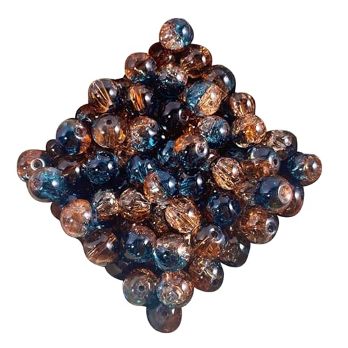 50pcs Crushed Eispass Strukturierte Glasperlen Mit Mehrfarbigen Runden Glasperlen Für Halskette Armbänder Schmuck Für Mehrfarbige Lieferungen Herstellen 50pcs Crushed Eispass Strukturierte Glasperlen Mit Mehrfarbigen Runden Glasperlen Für Halskette Armbänder Schmuck Für Mehrfarbige Lieferungen Herstellen von Dawutocap