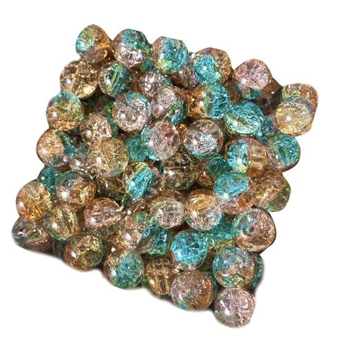50pcs Crushed Eispass Strukturierte Glasperlen Mit Mehrfarbigen Runden Glasperlen Für Halskette Armbänder Schmuck Für Mehrfarbige Lieferungen Herstellen 50pcs Crushed Eispass Strukturierte Glasperlen Mit Mehrfarbigen Runden Glasperlen Für Halskette Armbänder Schmuck Für Mehrfarbige Lieferungen Herstellen von Dawutocap