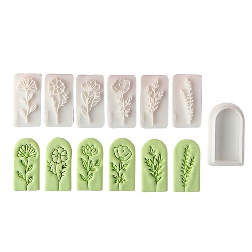 7pcs Blumenformformen Zum Erstellen Von Einzigartigen Weichen Tonohrringen Zubehör Werkzeug Handgefertigte Schmuckzubehör Herstellen 7pcs Blumenformformen Zum Erstellen Von Einzigartigen Weichen Tonohrringen Zubehör Werkzeug Handgefertigte Schmuckzubehör Herstellen von Dawutocap