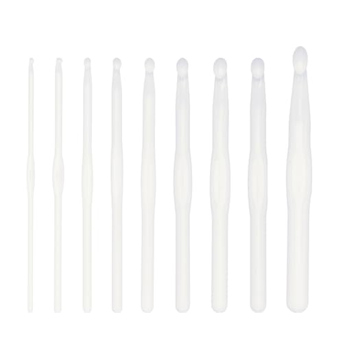 9pcs Acrylhäkchen Haken Ergonomisch Häkelhaken Anfänger Häkelhaken Set Zum Häkeln Von Stricken 3mm-10mm 12 Mm 9pcs Acrylhäkchen Haken Ergonomisch Häkelhaken Anfänger Häkelhaken Set Zum Häkeln Von Stricken 3mm-10mm 12 Mm von Dawutocap