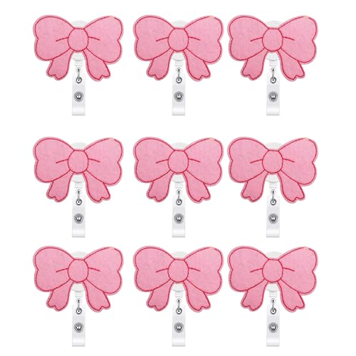 Dawutocap Einstellbare Abzeichenhalter Mit Abnehmbarem Stoff Bowknot 9 Pieces Für Krankenschwestern Kliniken Und Medizinische Fachpersonal Name Abzeichen Clip Dawutocap Einstellbare Abzeichenhalter Mit Abnehmbarem Stoff Bowknot 9 Pieces Für Krankenschwestern Kliniken Und Medizinische Fachpersonal Name Abzeichen Clip von Dawutocap