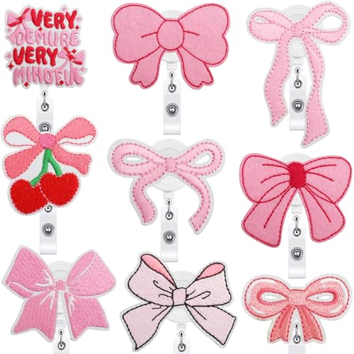 Dawutocap Einstellbare Abzeichenhalter Mit Abnehmbarem Stoff Bowknot 9 Pieces Für Krankenschwestern Kliniken Und Medizinische Fachpersonal Name Abzeichen Clip Dawutocap Einstellbare Abzeichenhalter Mit Abnehmbarem Stoff Bowknot 9 Pieces Für Krankenschwestern Kliniken Und Medizinische Fachpersonal Name Abzeichen Clip von Dawutocap