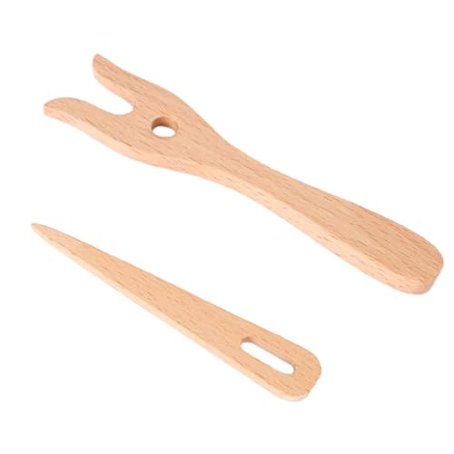 Dawutocap Holzflechtengabel Und Large Eye Flighiding Nadel Set Holz Strickgabel Flechten Für Wandteppicharmbänder Weben Dawutocap Holzflechtengabel Und Large Eye Flighiding Nadel Set Holz Strickgabel Flechten Für Wandteppicharmbänder Weben von Dawutocap