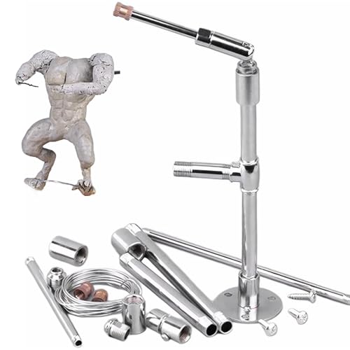 Dawutocap Kunst-Ausstellungsständer mit verstärktem Metallanker, Konstruktion für Studio-Kreationen, Töpferei, Modellierwerkzeug von Dawutocap