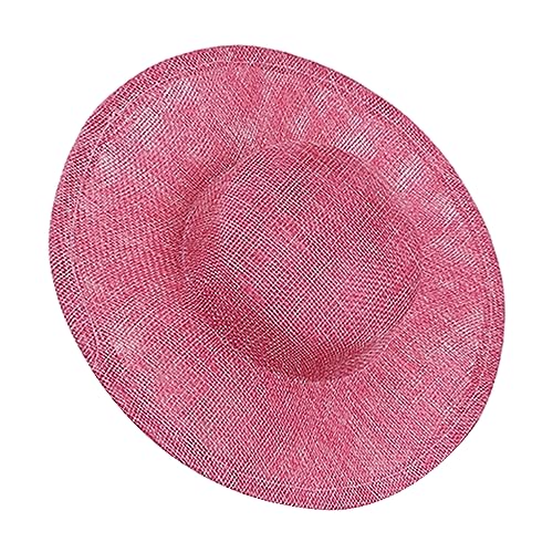 Dawutocap Millinery Partyhutsockel, modisch, Sinamay-Untertasse, Hut-Basis, Sinamay, für Hochzeiten oder den Alltag, modische Dekoration von Dawutocap