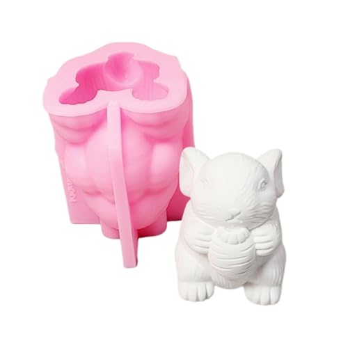 Kaninchen Figur Silikonkerzenformen Für Kerzenseife Herstellung Von Formen 3D Tierstatue Silikonformen Für Epoxidharz Kaninchen Figur Silikonkerzenformen Für Kerzenseife Herstellung Von Formen 3D Tierstatue Silikonformen Für Epoxidharz von Dawutocap