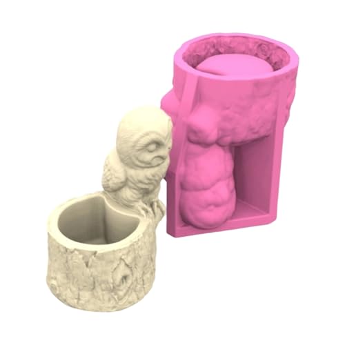 Kreative Eule Silikonform Sukkulenten Töpferform Beton Pflanzerform Formen Harz Crafting Formen Für Handherstellungsliebhaber Kreative Eule Silikonform Sukkulenten Töpferform Beton Pflanzerform Formen Harz Crafting Formen Für Handherstellungsliebhaber von Dawutocap