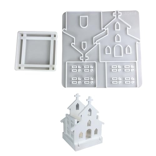 Set Von 2 Flexiblen Silikongussformen Religiöse Ereignisse Schimmel Silikon Textur Zum Erstellen Detaillierter Kirchlicher Tischstücke Set Von 2 Flexiblen Silikongussformen Religiöse Ereignisse Schimmel Silikon Textur Zum Erstellen Detaillierter Kirchlicher Tischstücke von Dawutocap
