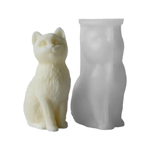 Silikonschimmelpekte Schimmelpilz Kerzenform Sitzende Katzen Form Basteln Form Silikonschimmelpekte Schimmelpilz Kerzenform Sitzende Katzen Form Basteln Form von Dawutocap