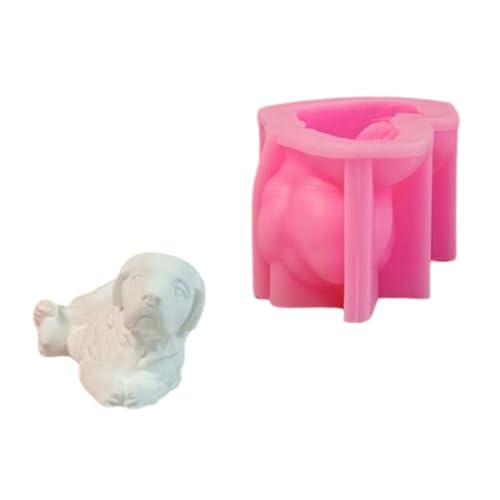 Tierhund Silikonformen Für Epoxidharz Kerzenseife Gipsdekoration Fondant Silikonformen Für Tool von Dawutocap