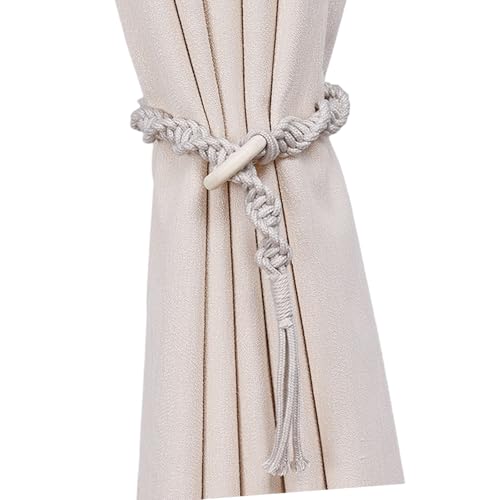 Vorhanghalter, Vorhang-Raffhalter, einfache Raffhalter, dekorative Bänder für moderne Innendekoration, Seil, einfache Halter, Raffhalter für Wohnzimmer Vorhanghalter, Vorhang-Raffhalter, einfache Raffhalter, dekorative Bänder für moderne Innendekoration, Seil, einfache Halter, Raffhalter für Wohnzimmer von Dawutocap