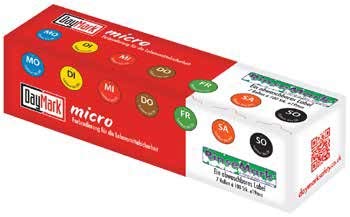Labellord | Dispenser met Mini HACCP Labels | Per stuk von DayMark